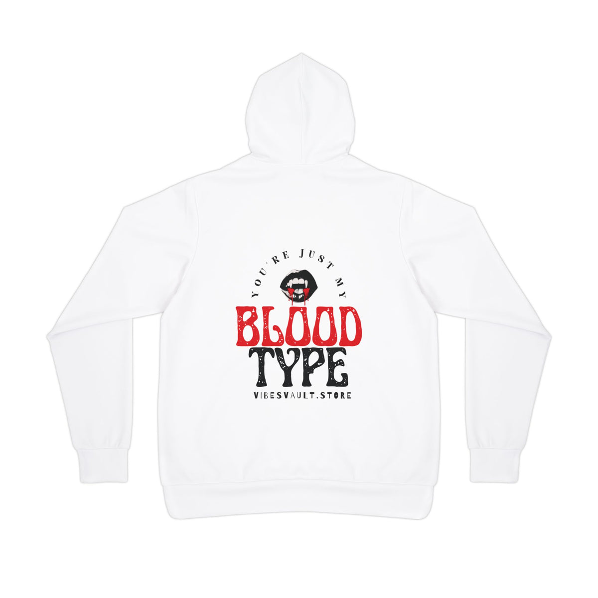 Blood Type Graphic Hoodie