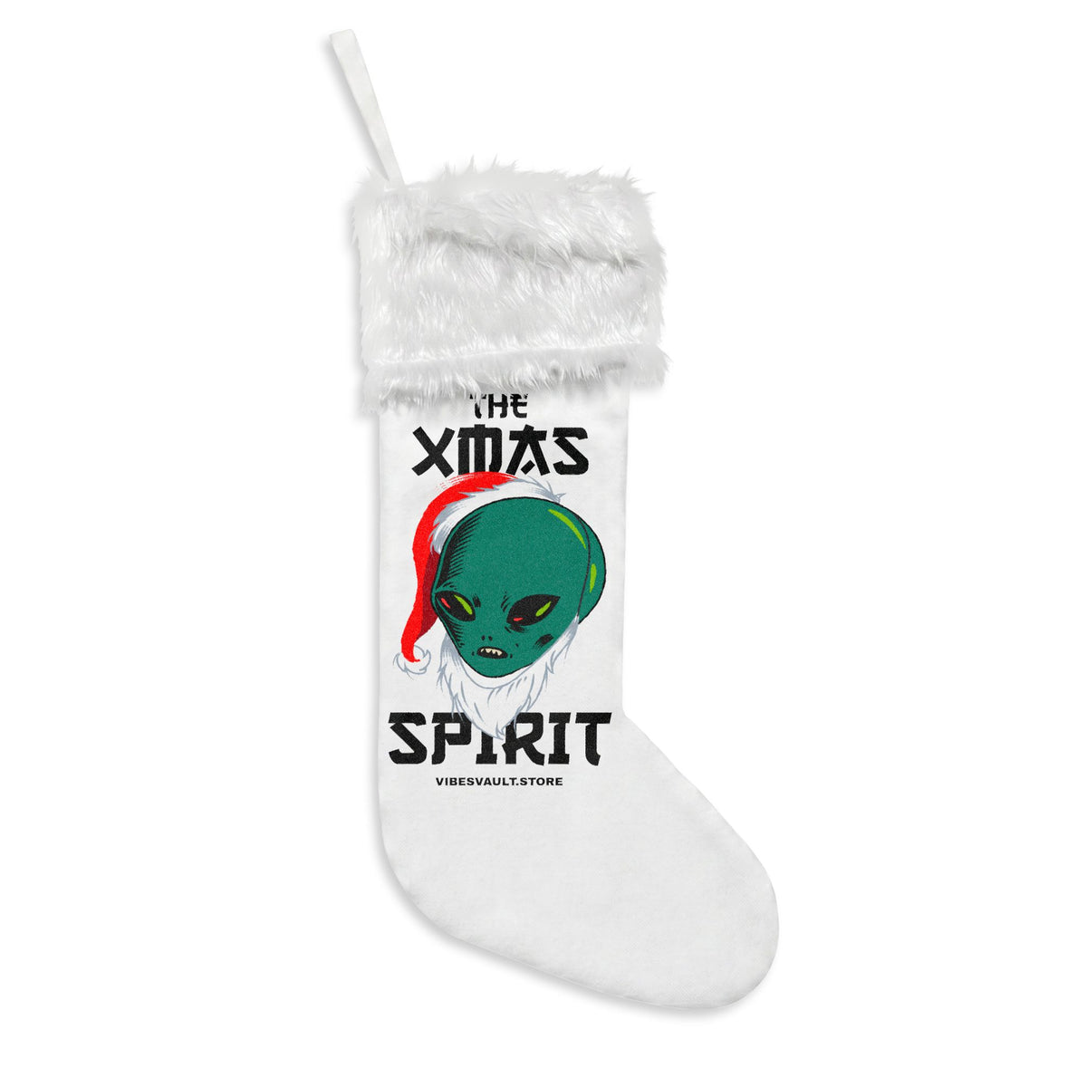 HOLIDAY Alien Santa Christmas Stockings (Flannel)