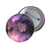 Witch Full Moon Pin - Magic Button Badge - Fall Halloween 2026