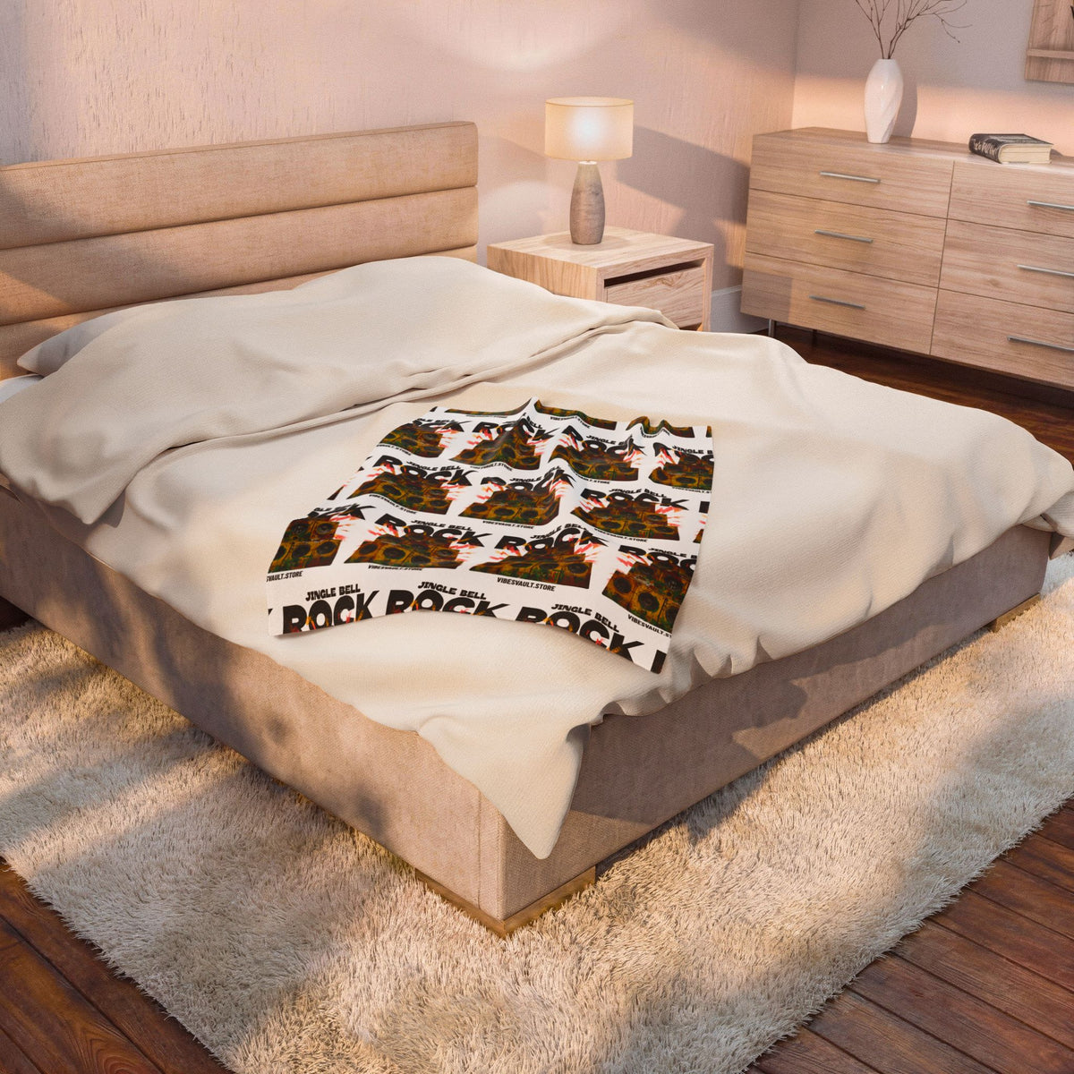 Jingle Bell Rock Plush Blanket