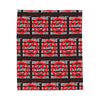 Bah Humbug Funny Meme Velveteen Plush Blanket