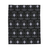 Stardust and Snowflakes Velveteen Plush Blanket