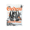 Goddess of Darkness Vinyl Sticker — Gothic Kiss-Cut Decal— Halloween 2026
