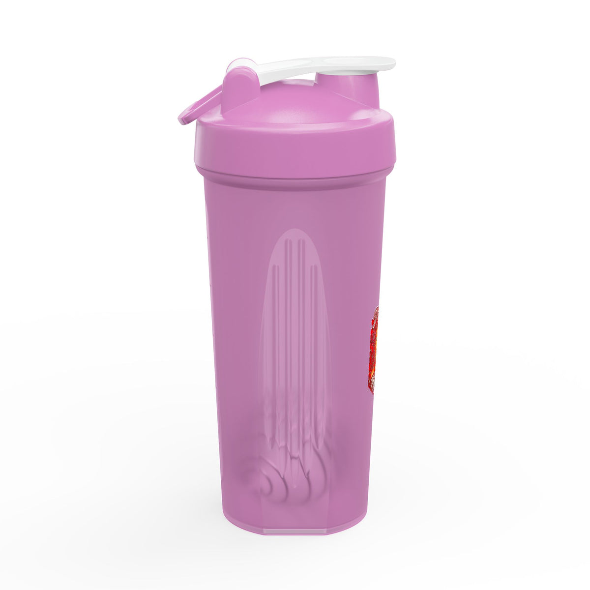 Rose Mosaic Portrait Protein Shaker