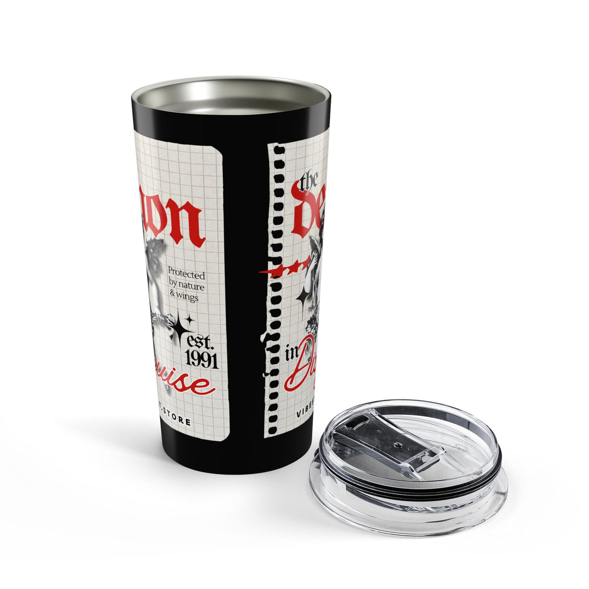 The Demon In Disguise 20oz Insulated Tumbler— Halloween 2026