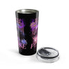 20oz Purple Witch Pink Magic Tumbler — Insulated Travel Cup— Halloween 2026