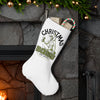 HOLIDAY Boss Gym Girl Santa Stocking