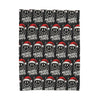 Merry Chaos Christmas Velveteen Plush Blanket