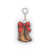 NEW! Merry Christmas Boots Custom Shape Mini Plush Keychain