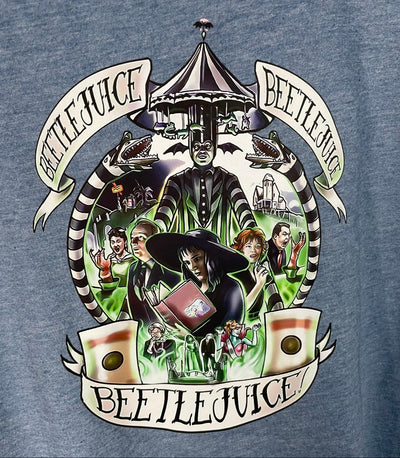 Beetlejuice Blue 2X Adult Unisex T-Shirt 💙