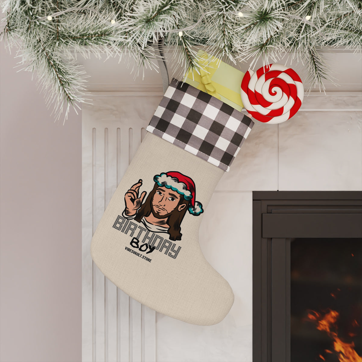 HOLIDAY Christmas Jesus Christmas Stocking