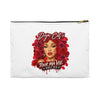 Rose Mosaic Portrait Accessory Pouch