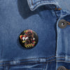 Dead Teddy Bear Pin Button