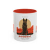 Dogmeat Fallout Mug — Retro K9 Accent Coffee Cup (11/15oz)