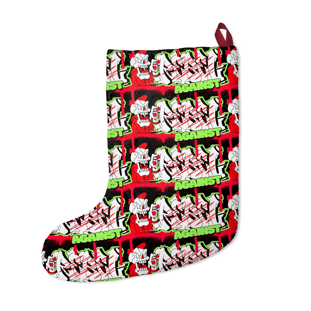 HOLIDAY Skeleton Graffiti Christmas Stockings