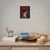 Red Witch Halloween Poster - "100% That Witch" October Fall 2026