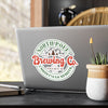 North Pole Brewing Co. Kiss-Cut Vinyl Sticker — Christmas Spirits Holiday Decal