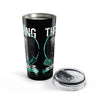 20oz Stainless Tumbler — 'The Ring' Media Movie Inspired Graphic— Halloween 2026