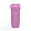 Pink Heart Chrome Eye Protein Shaker