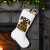 HOLIDAY Vintage Holiday Speakers Santa Stocking