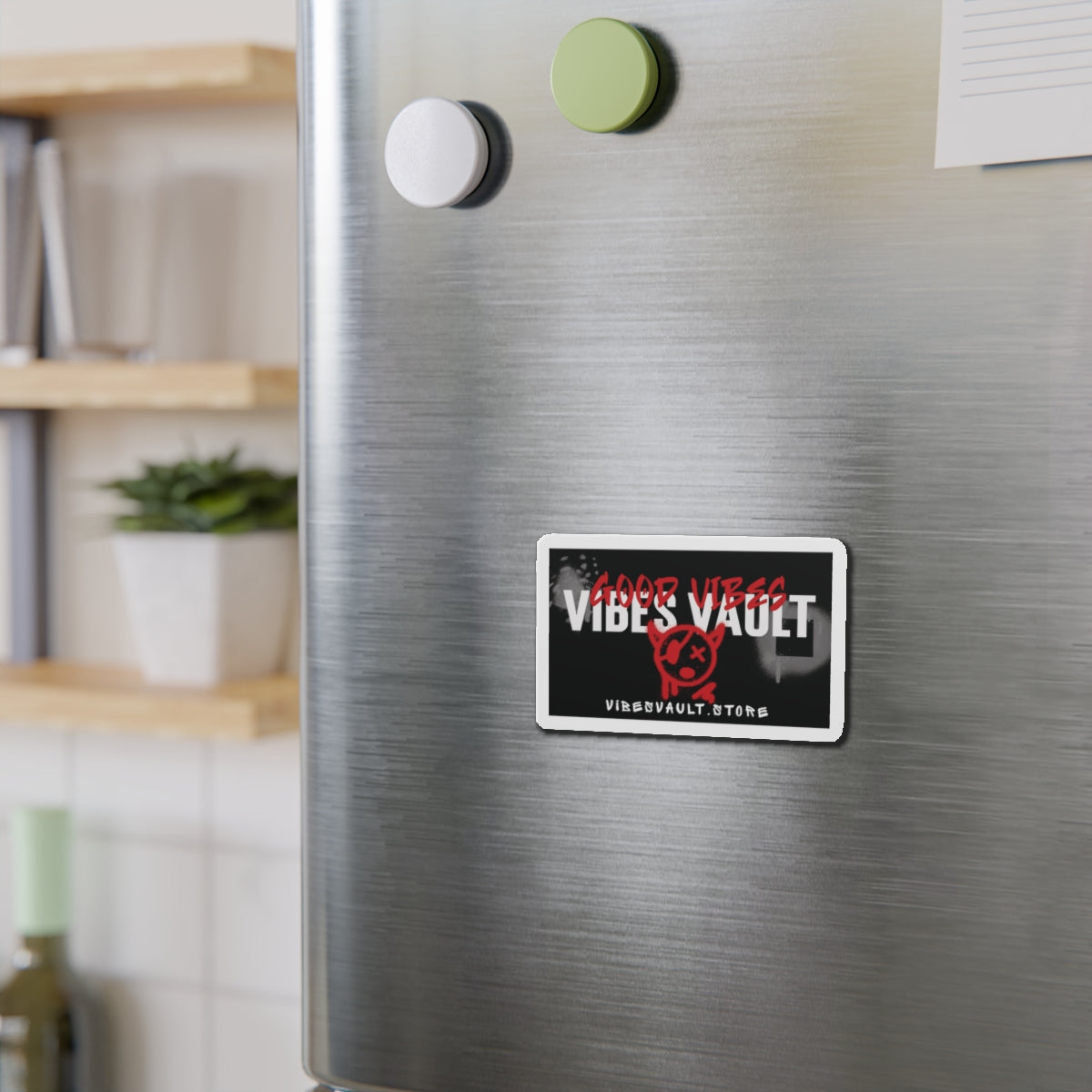 Devil Pirate Good Vibe Refrigerator Magnets