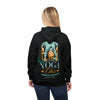 Yoga Class Hoodie — Vintage Instructor Floral Design