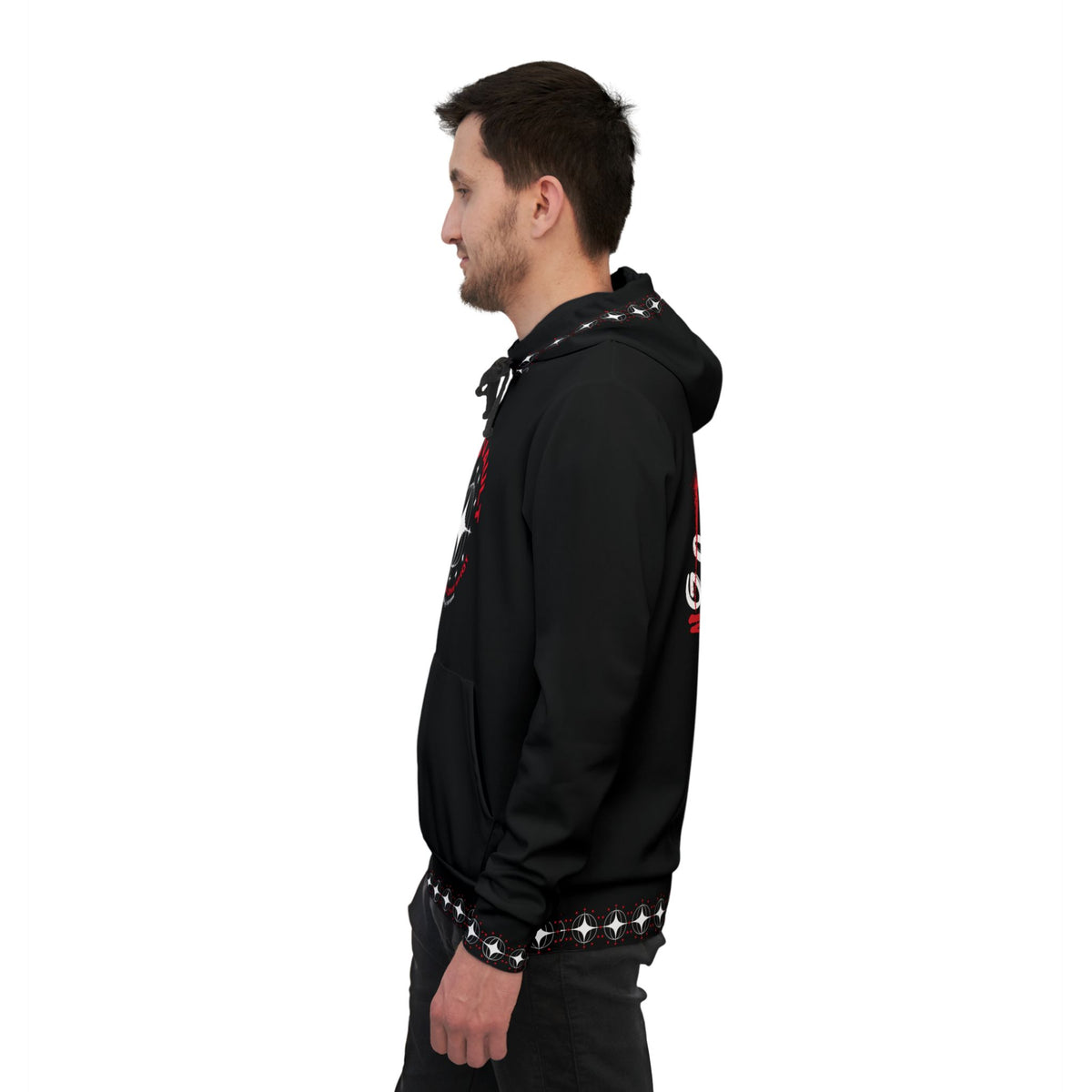 Vibes Vaut Logo Hoodie — 'Good Vibes' Smiley Athletic Pullover