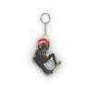 Christmas Skateboarding Krampus Custom Shape Mini Plush Keychain