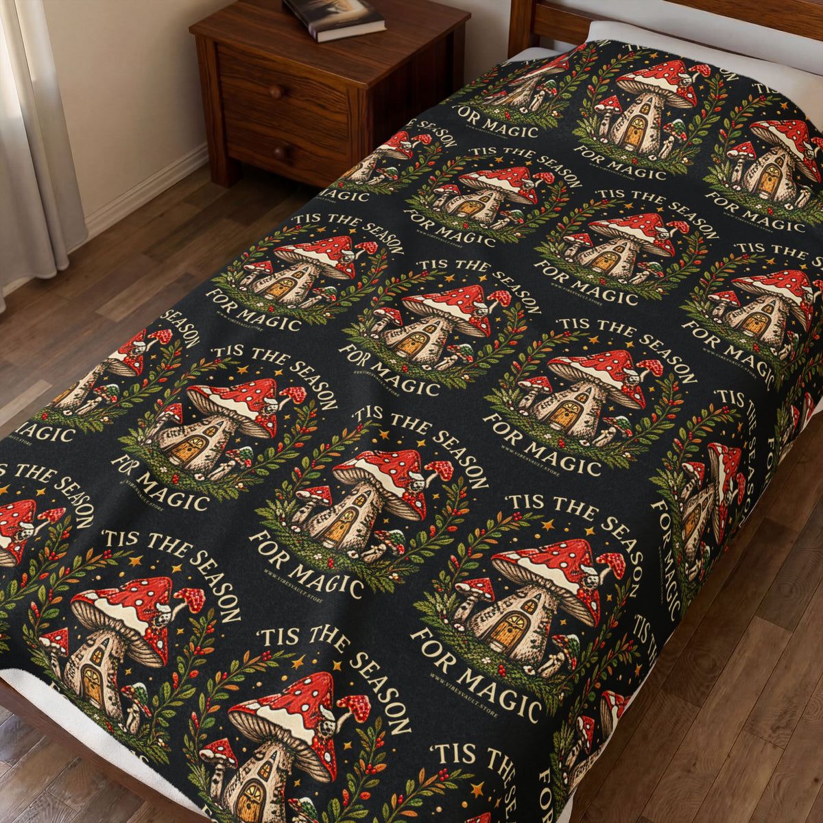 HOLIDAY Season for Magic Velveteen Plush Blanket