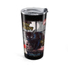 Horror Movie Poster 20oz Tumbler – 'Black Cats' Retro Thriller Design— Halloween 2026