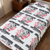 HOLIDAY Skateboarding Through the Holidays Velveteen Plush Blanket