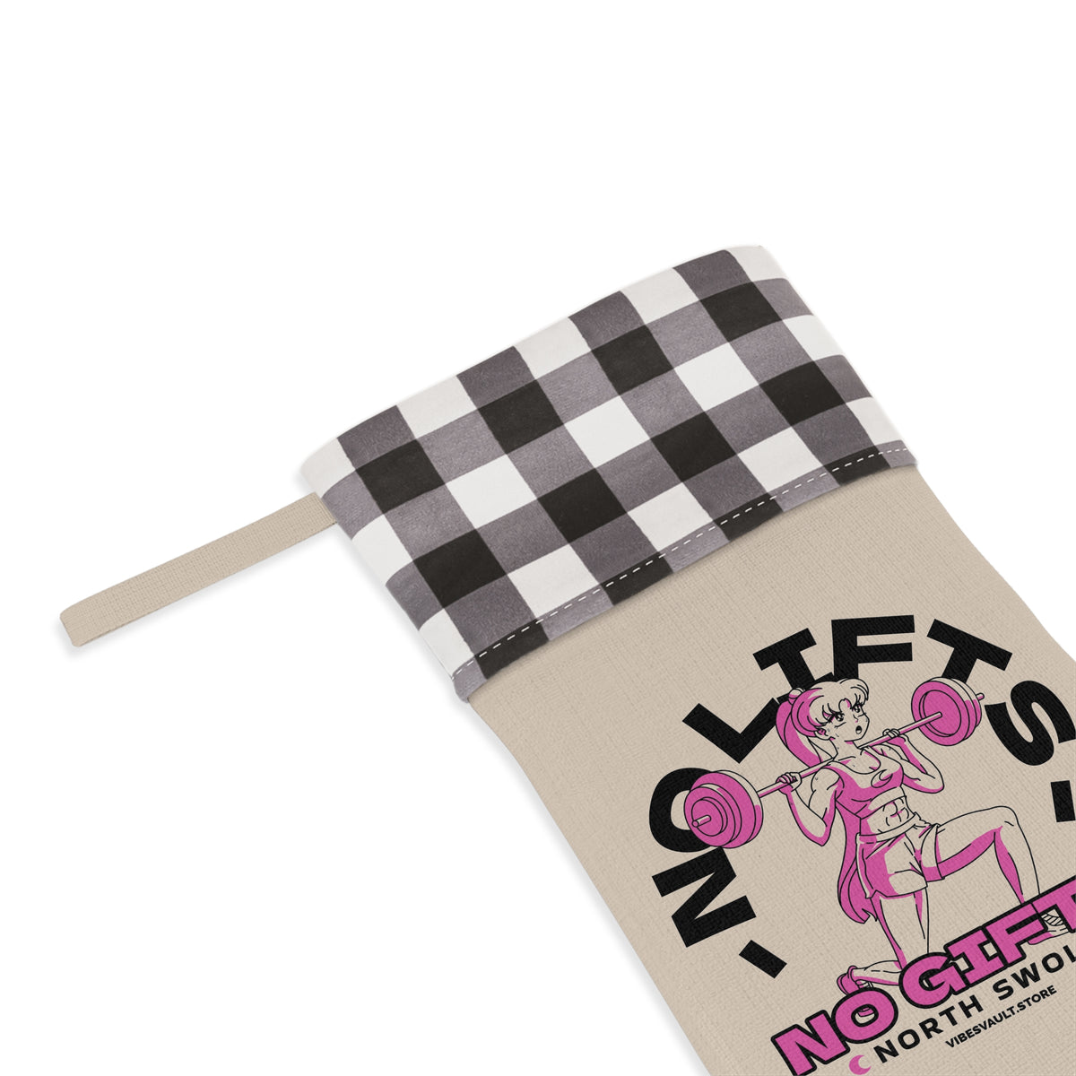 HOLIDAY No Gifts Gym Girl Christmas Stocking