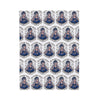 Velveteen Plush Blanket – Winter Ice Queen Patterned Throw
