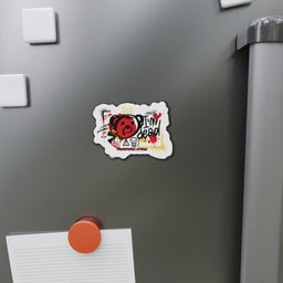 I'm Dead Teddy Bear Magnets Refrigerator Die-Cut