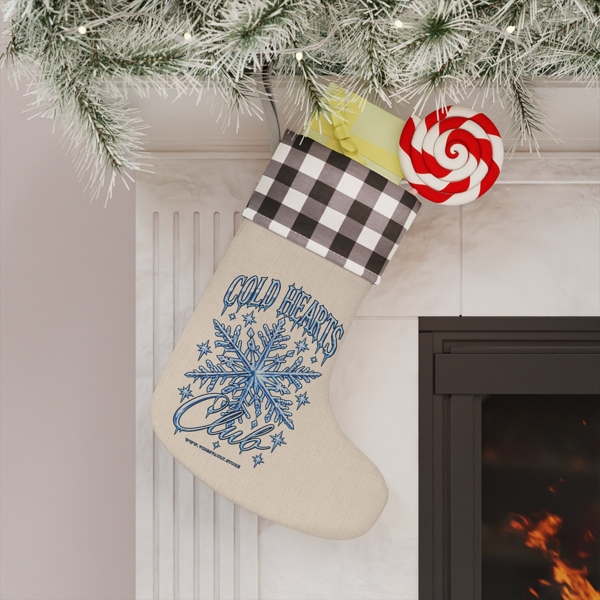 HOLIDAY Cold Hearts Club Christmas Stocking