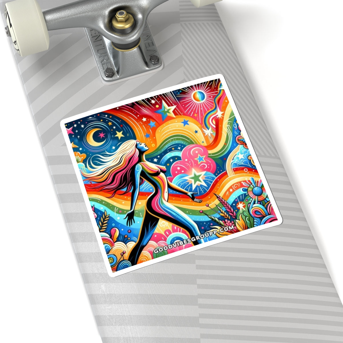 Rainbow Queen Sticker