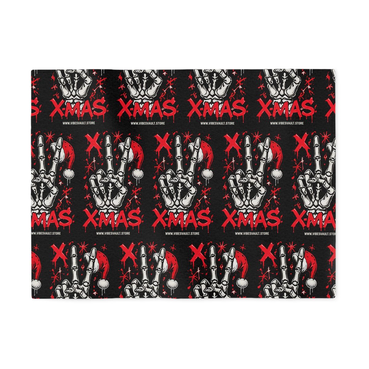 Heavy Metal XMAS Graphic Sweatshirt Blanket