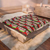 Merry Christmas Festive Velveteen Plush Blanket