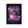 Witch Please Vinyl Sticker — 'Don't Tempt Me' Gothic Witchy Kiss-Cut Decal— Halloween 2026