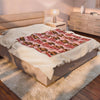 Howdy Holidays Cowboy Christmas Velveteen Plush Blanket
