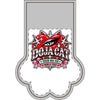 Red Heart Chrome Eye Christmas Stocking (Paw)