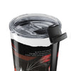 20oz Horror Cat Tumbler - Red-Eyed Noir Travel Mug— Halloween 2026