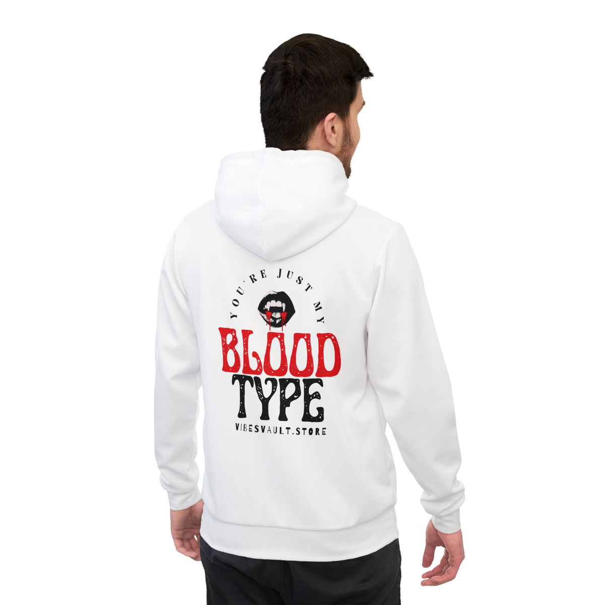 Blood Type Graphic Hoodie