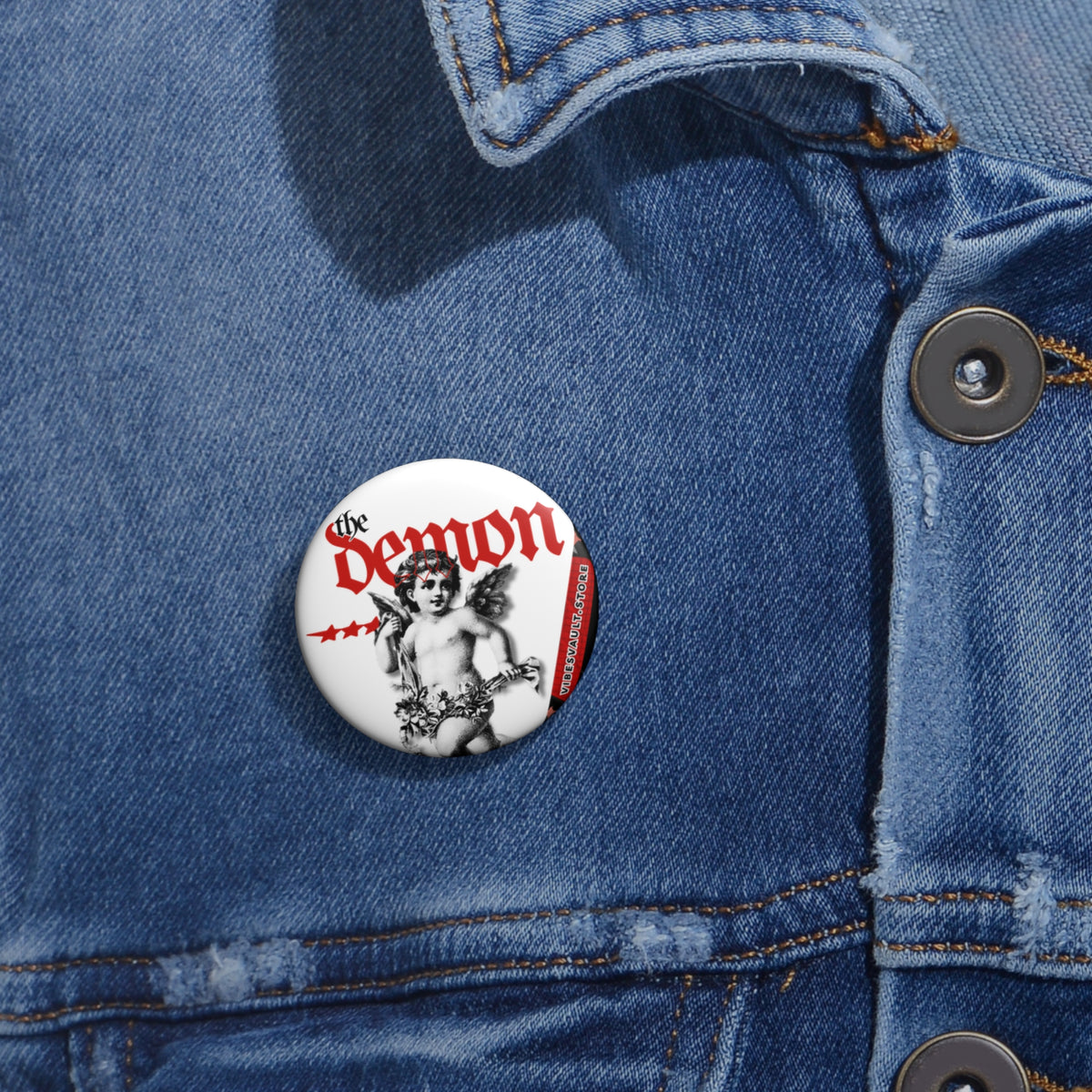 The Demon Button Badge - Fall Halloween 2026