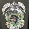 Grey Soft Hoodie Vest Beetlejuice