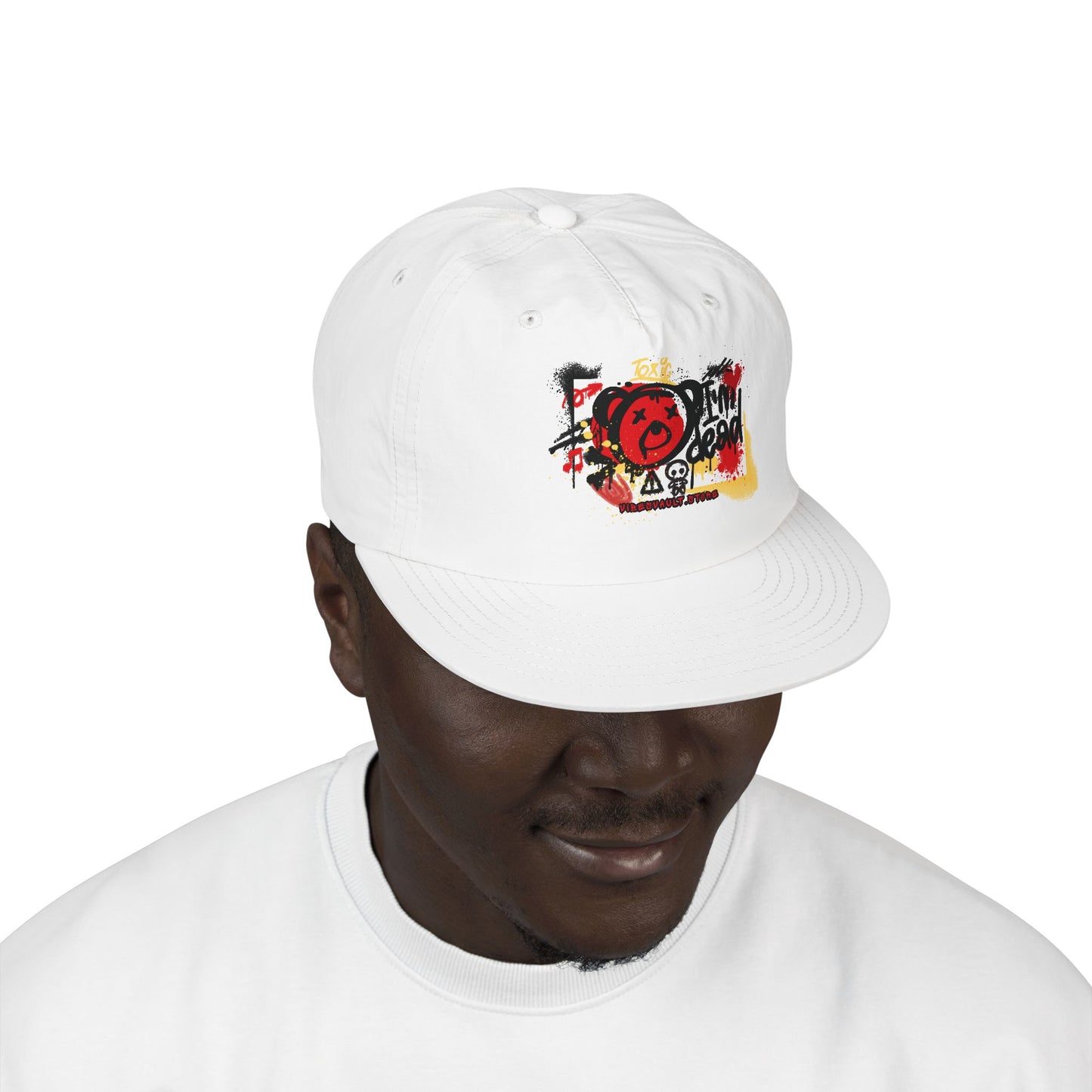 I'm Dead Teddy Bear - Graffiti Cap - Street Wear Hat