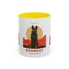 Dogmeat Fallout Mug — Retro K9 Accent Coffee Cup (11/15oz)