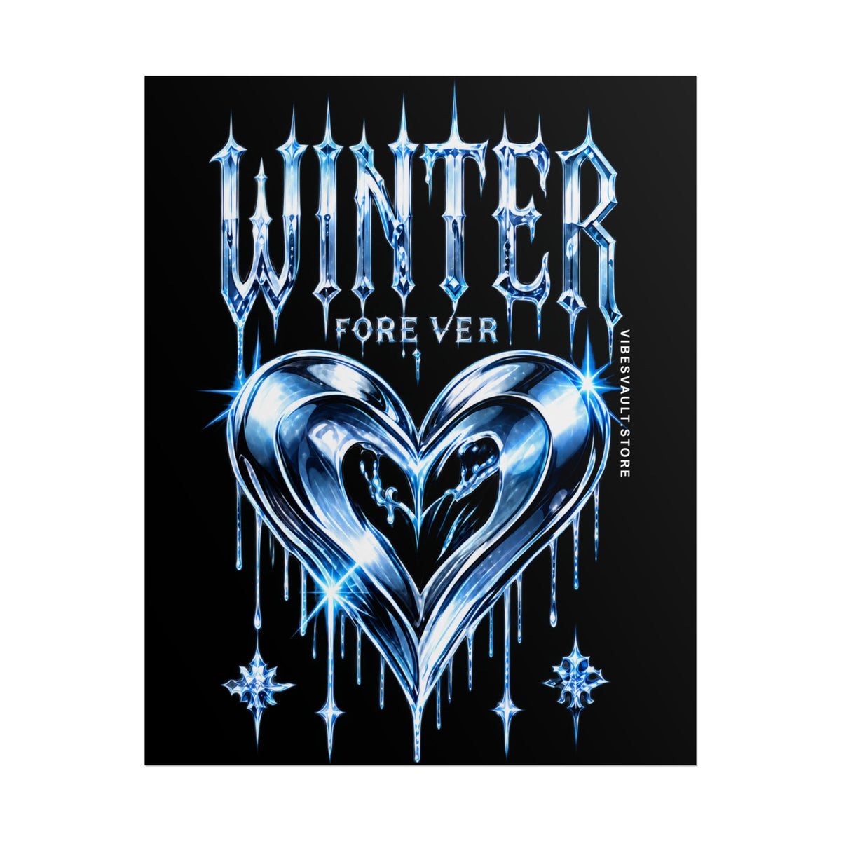 Winter Forever Rolled Poster