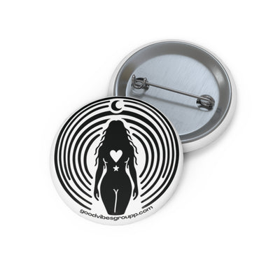 Moon Child Pin Button