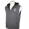Grey Soft Hoodie Vest Beetlejuice